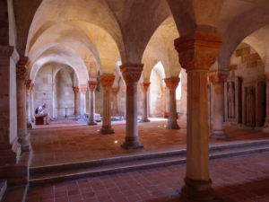 Collegiate Church, Crypt, Quedlinburg, UNESCO World Heritage, Saxony-Anhalt, Germany Collegiate Church, Crypt, Quedlinburg, UNESCO World Heritage, Saxony-Anhalt, Germany